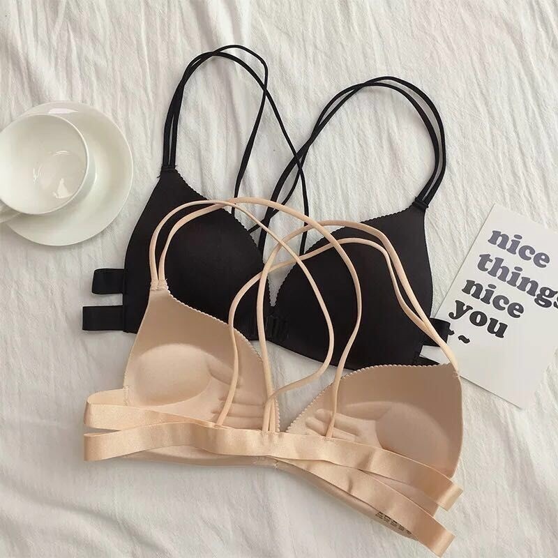 1 Piece Fashion Triangle Cup B - Wirefree Bra Comfort review and price