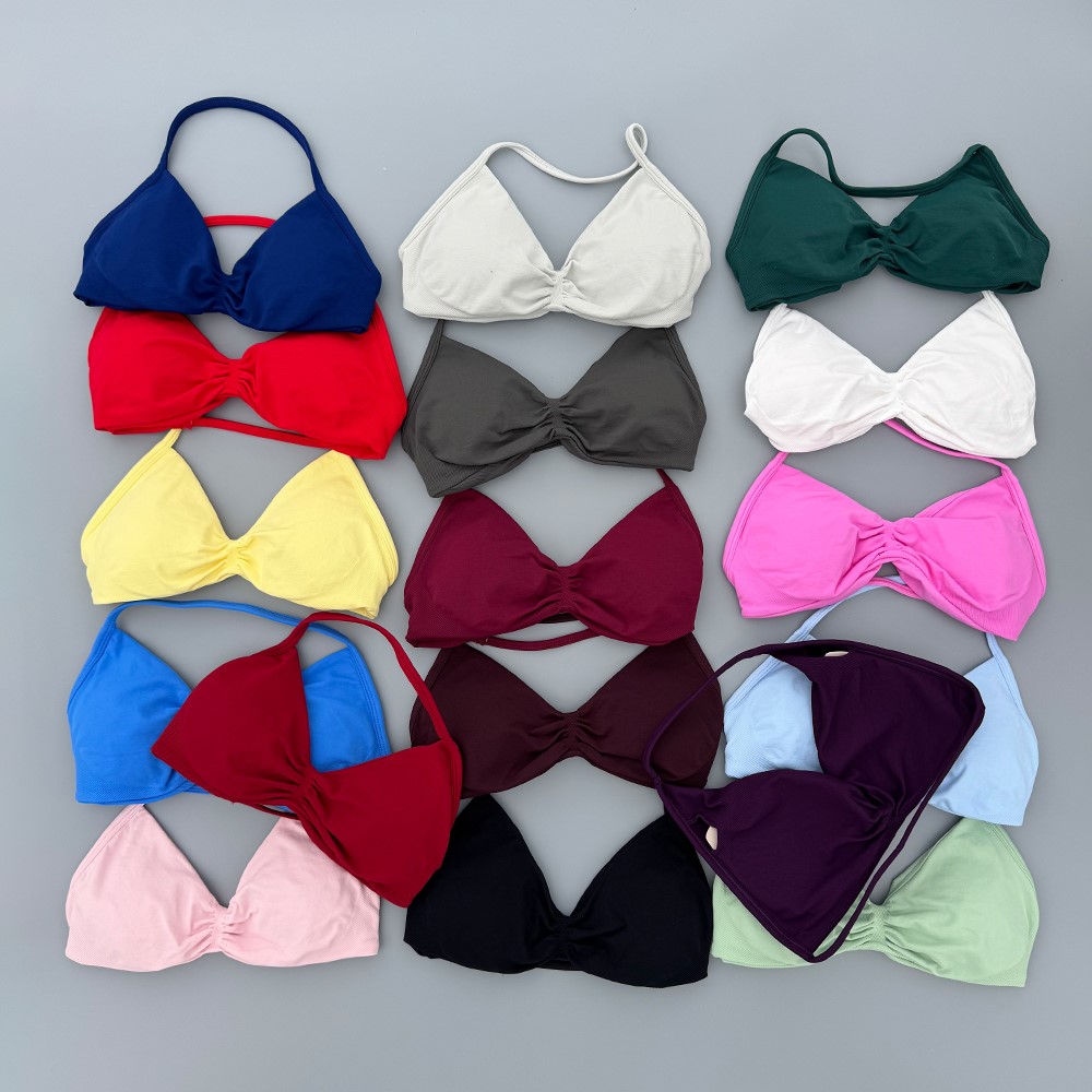 Strappy Bra Gym Top Women High - Plunge Bra Push Up review and price