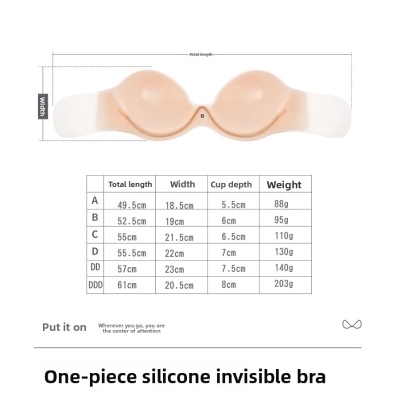 Strapless Silicone Adhesive Br - Backless Bra Sticky review and price