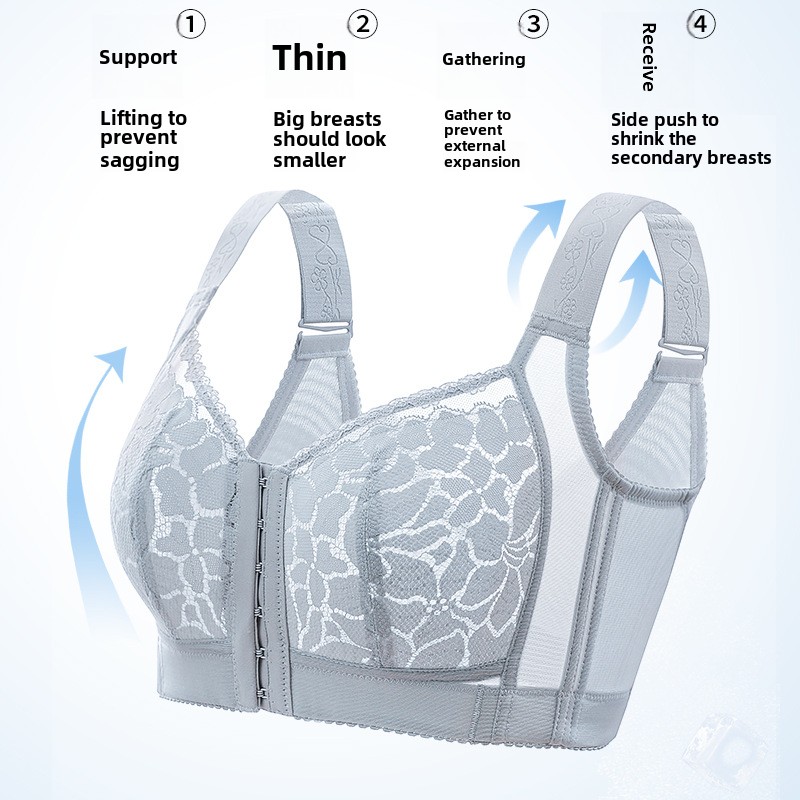 Women's Plus Size Lace Underwe - Plunge Bra Push Up review and price