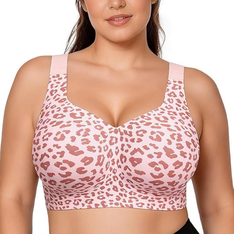 Leopard Jelly Bras No Underwir - Plunge Bra Push Up review and price