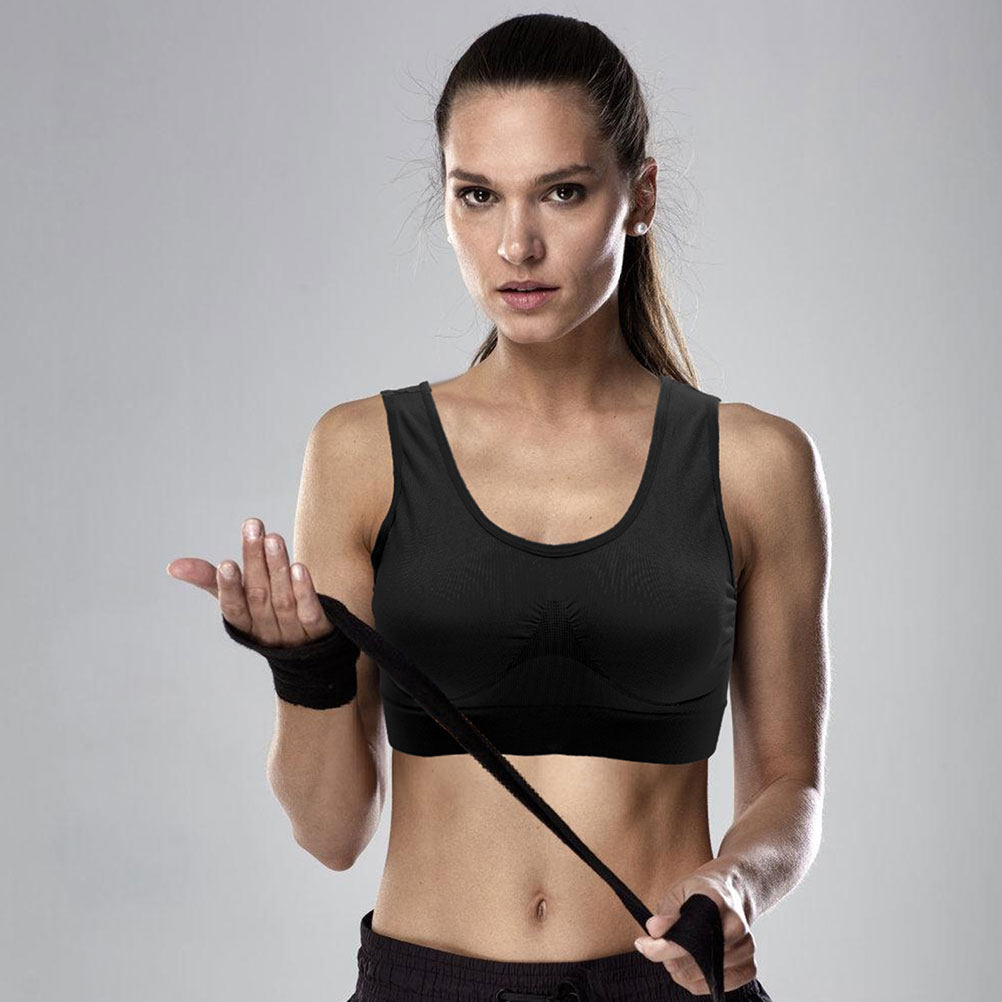 3pcs Yoga Sports Bra Seamless  - Wirefree Bra Comfort review and price