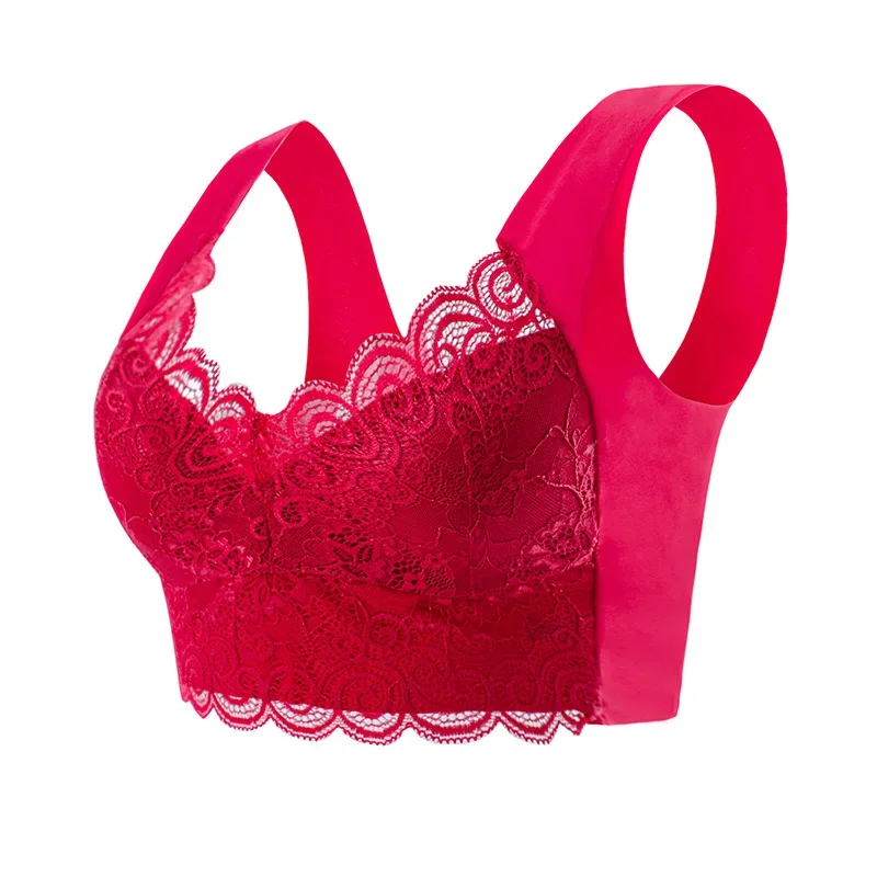 1pcs Ice Silk Seamless Lace Br - Sleep Bra Bralette review and price