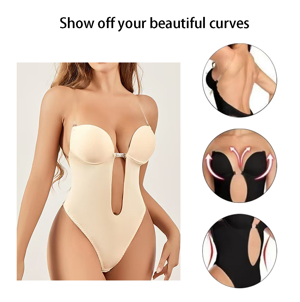 Anti Slip Glue Backless Body S - Plunge Bra Push Up review and price